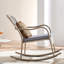 Chaise berçante au design élégant-106871329