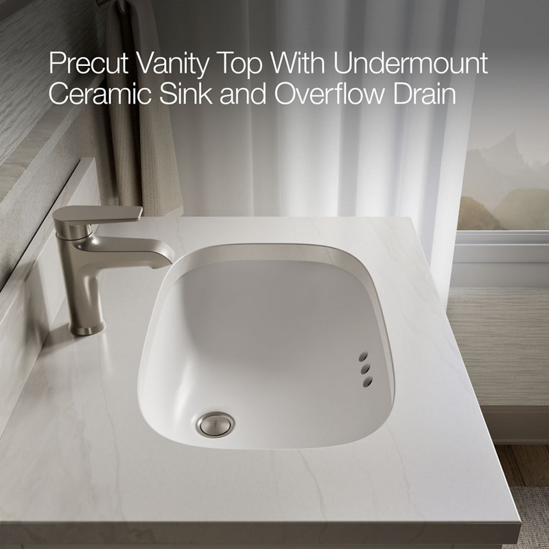 31" Single Bathroom Vanity Set, White, Light Oak, 24"