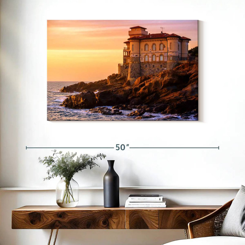 Lilie Boccale Castle, H 26 po x l 39 po