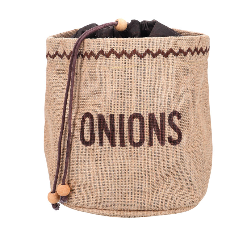 Natural Elements Hessian Vegetable Storage Bags Set of 3