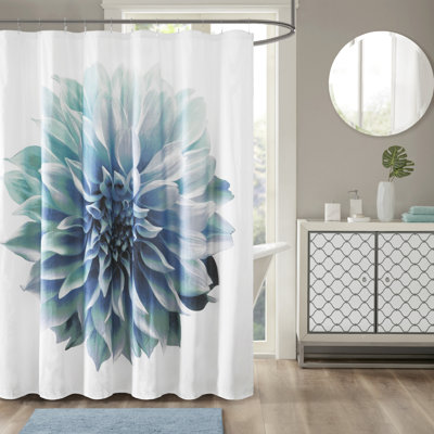 Rideau de douche en coton Norah