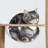 73” Modern Wooden Cat Tree
