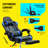 Ergonomic Adjustable Reclining Gaming Chair, High Back Office Chair with Lumbar Support, Headrest and Footrest-2025996433