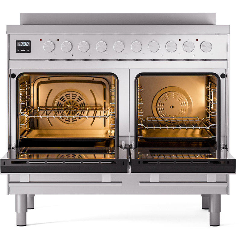 ILVE Professional Plus II 40 in Induction Range, Stainless Steel