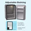 SnowLion Premium 106L style rétro 3,74 pieds cubes Mini réfrigérateur autoportant sous le comptoir-87744230
