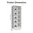 Latitude 2-Door Pantry Storage Unit with 5 Utility Shelves-278299953