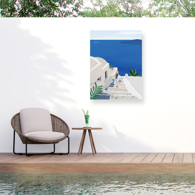 «Bololog Petra Lizde Into The Blue On Canvas» par Petra Lizde, reproduction, H 19 po x l 14 po