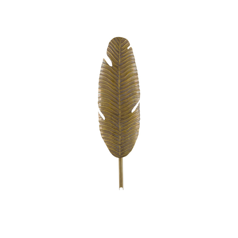 Tropical Solid Brass Wallchiere
