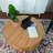 Ceferino Coffee Table,Bucket Shaped Storage Table,Wood Frame-1026736424-1026245222