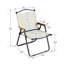 Chaise de patio pliante légère, chaise portative pour le camping intérieur, extérieur, les pique-niques et la pêche