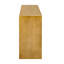 60 po, style U, 4 portes, placage en bois massif, buffet, grain naturel, tablette ouverte, espaces de vie et de salle à manger, couloir à structure fiable, pièce, salle à manger, conception stable