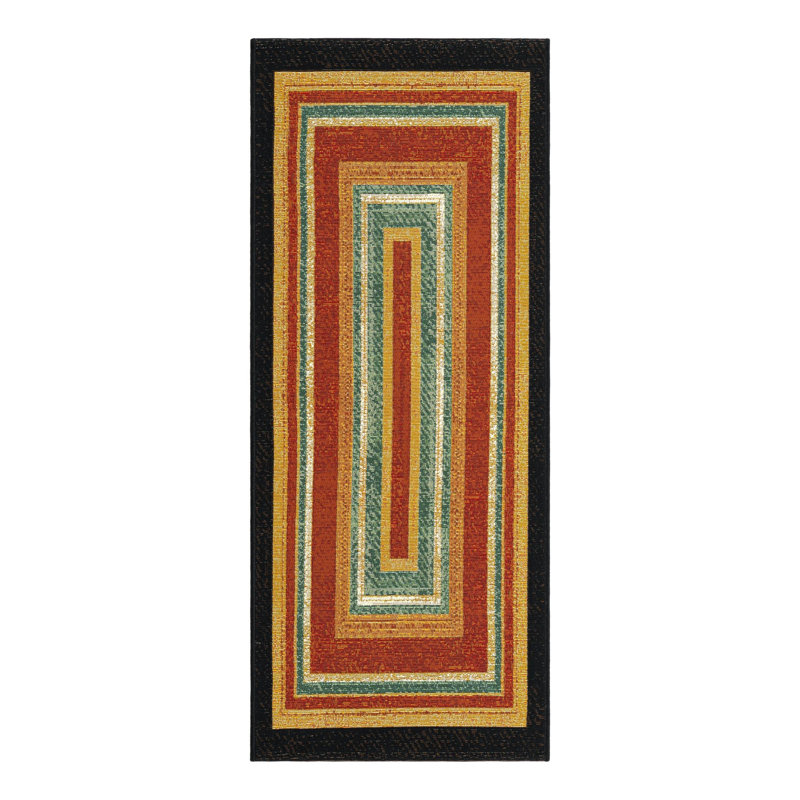 Tapis intérieur / extérieur Drift Hower, Tapis de couloir 2 pi x 5 pi 1 po