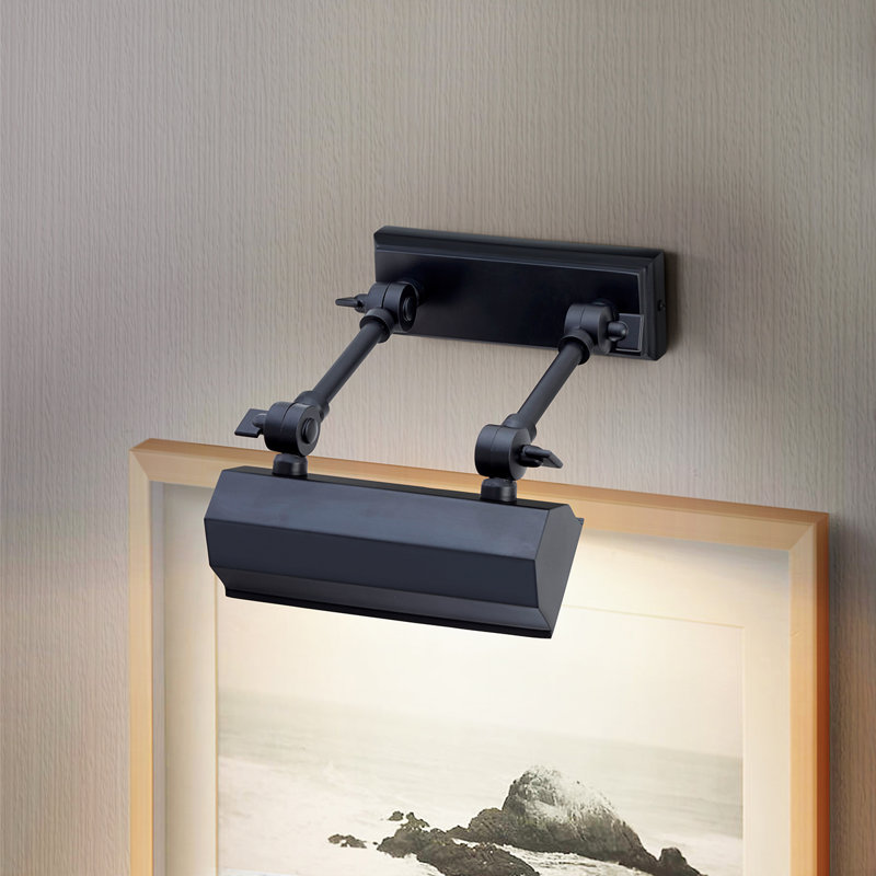1-Light Wall Picture Light, Black