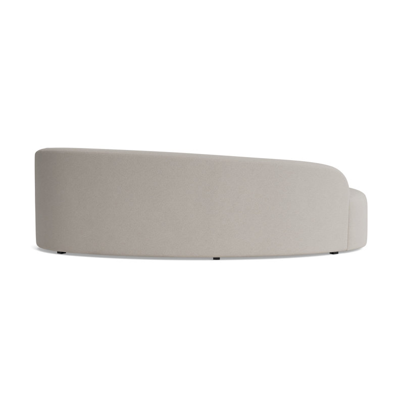 Sofia Right Arm Sofa, Performance Boucle - Dove Gray