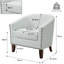 Edvardas 73.9 Cm Wide Tufted Barrel Chair-592312795