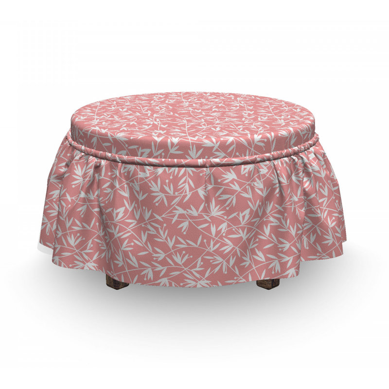 Housse pour repose-pieds ornements en bambou