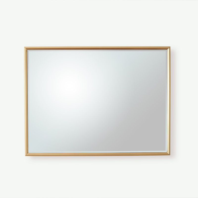 Rectangle Stainless Steel Mirror, 48" x 36"