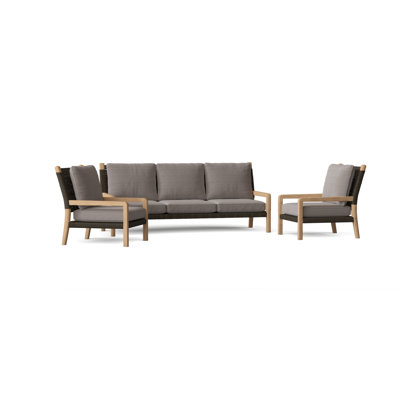 Hudson Outdoor 3 - Piece Conversation Set