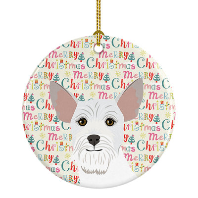 2.8'' Ceramic Animals Hanging Figurine Ornament
