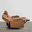 Canapé inclinable électrique en cuir véritable Zachery avec console multifonctionnelle-1631181282-1631181280