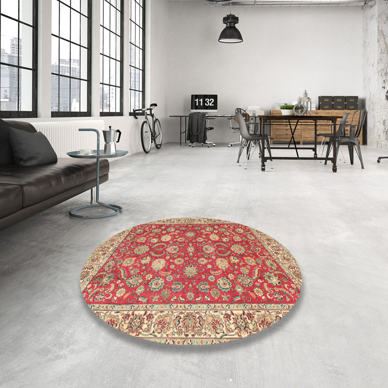 Shakira Oriental Indoor Rug, Round 5'