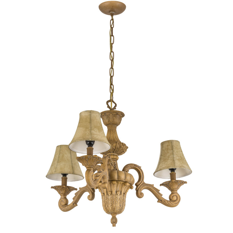 23"W Charlotte Textrene 3 LT Chandelier