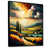 Black Floater Framed