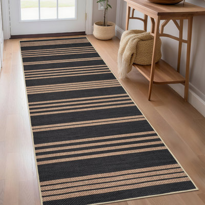 Rectangle Geometric Washable Area Rug