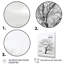 Reproduction d'art sur toile blanche et monochrome-624001815-624001802