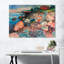 Shore With Red House by Edvard Munch - No Frame Print on Canvas-41325441