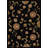 Nordin Traditional Black Floral Oriental Area Rug-814341670