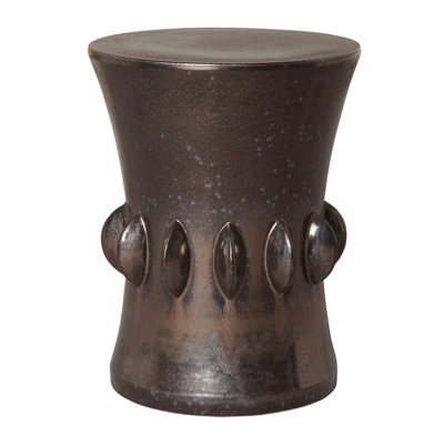 Moonya Ceramic Garden Stool by World Menagerie