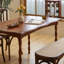 Table de salle à manger rectangulaire French French-102381908