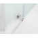 Langham XL 48" W x 80" H Frameless Rectangle Sliding Shower Enclosure with Fixed Panel