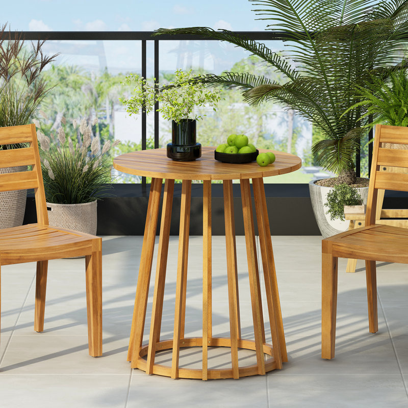 Table ronde en bois Finish