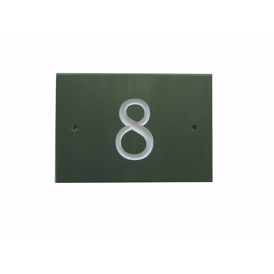 Odacia 10cm H Stone House Number