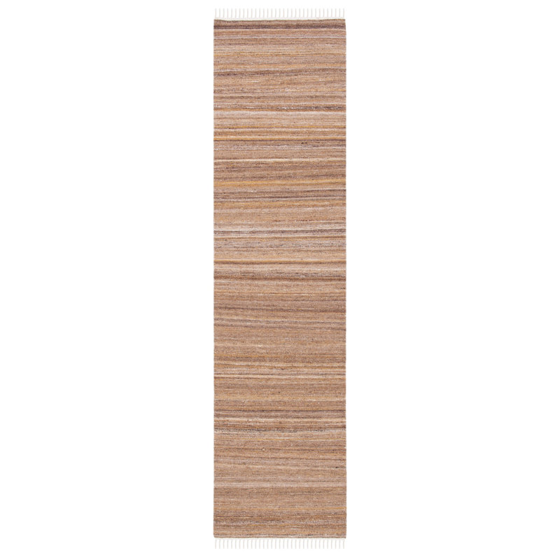 Emersyn Handmade Tufted Wool/Cotton Beige Area Rug, Square 7'