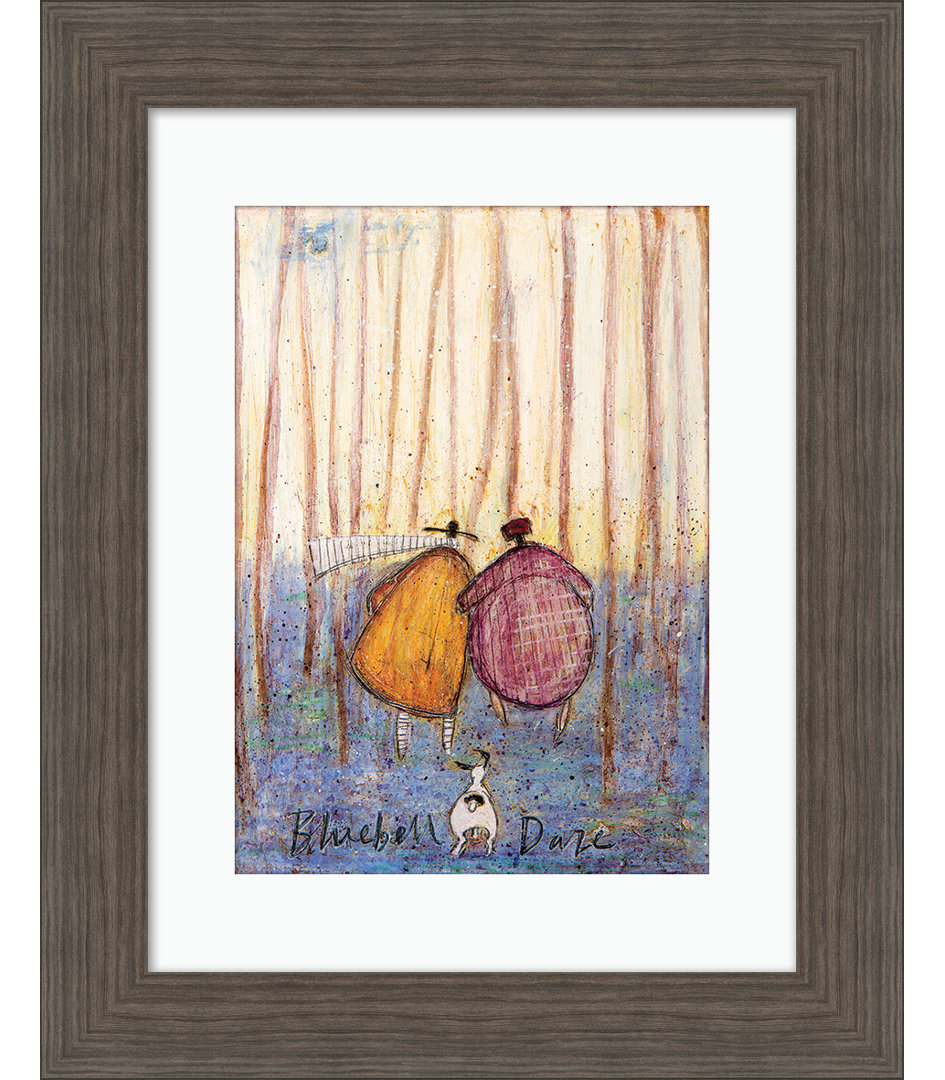 Bluebell Daze' by Sam Toft Framed Print