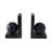 Set Of 2 6" Marble Bookend With 3" Orb-1556473869