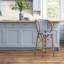 Pearl Stool with Solid Wood Frame-31821120