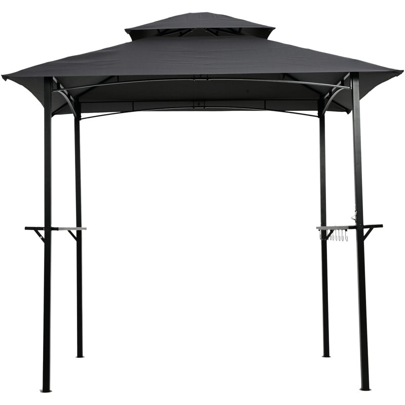 Remplacement de pavillon de jardin 8X5ft, Gris