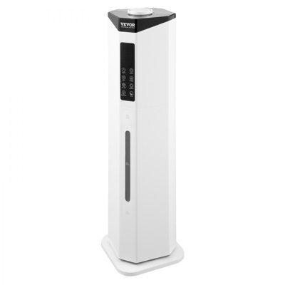 Commercial Humidifier 2.4 Gal Cool/Warm Mist for 430.6 Sq Ft Top Refill