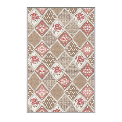 Luxurious 3D Printed Area Carpet, 5.9 x 9.2 Feet | 100% Polyester, 0.3 in Pile Height, 650 g/m² | Antibacterial & Non-Slip Underside, Machine Washable for Easy Care | Perfect for Living Room, Bedroom, or Office Décor