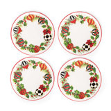 Deck the Halls Salad Plates