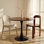 Table de salle à manger 31,5 po Mid-Century