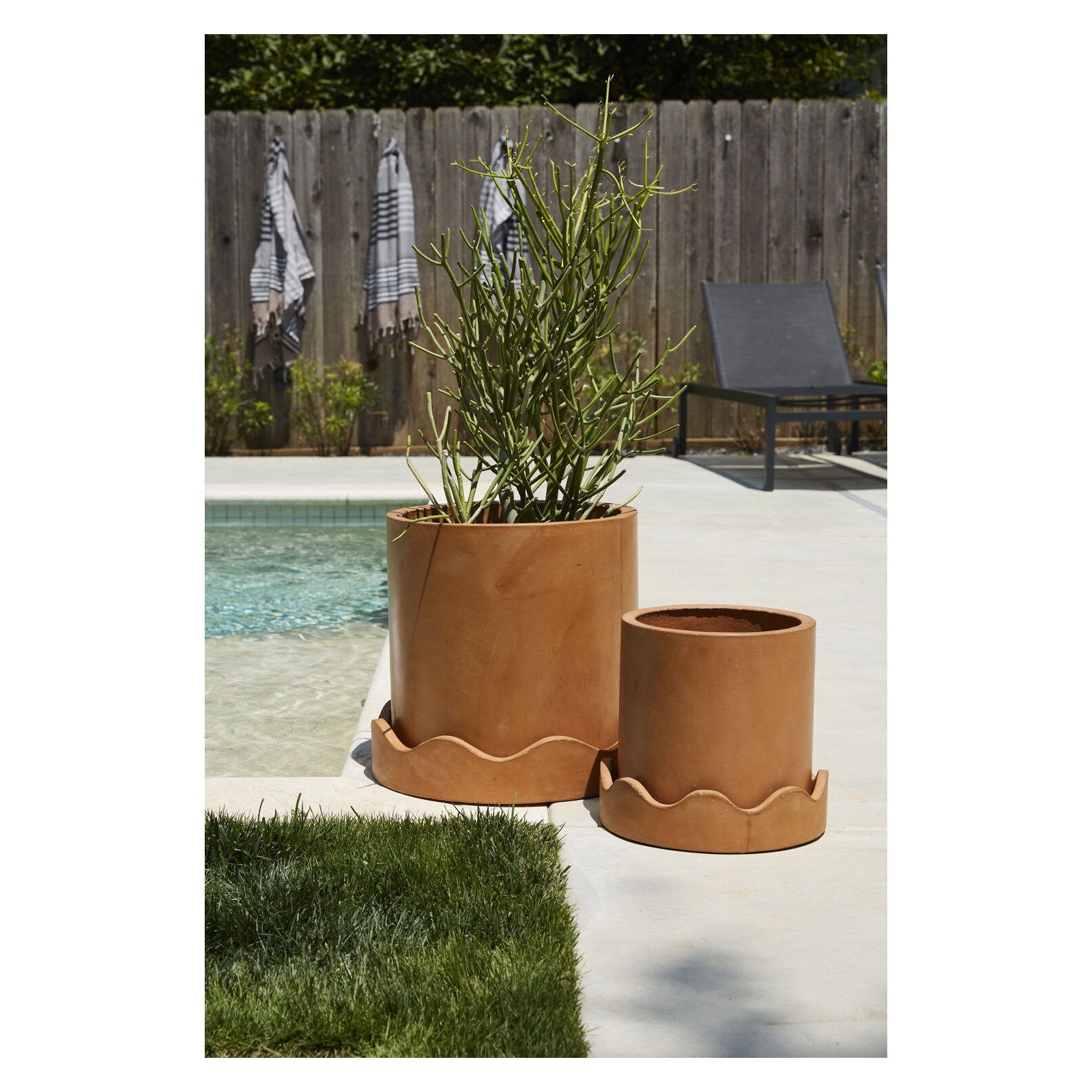 Katia Pot Planter, 15" H x 16.25" W x 16.25" D