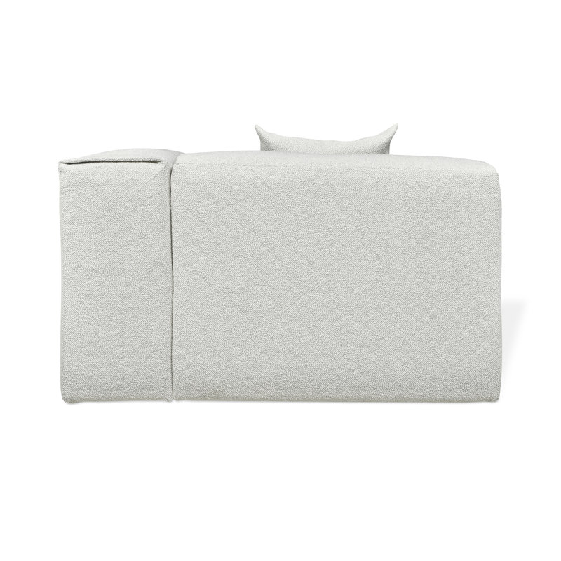 Nest Modular Right Arm Chair, Morris Fog