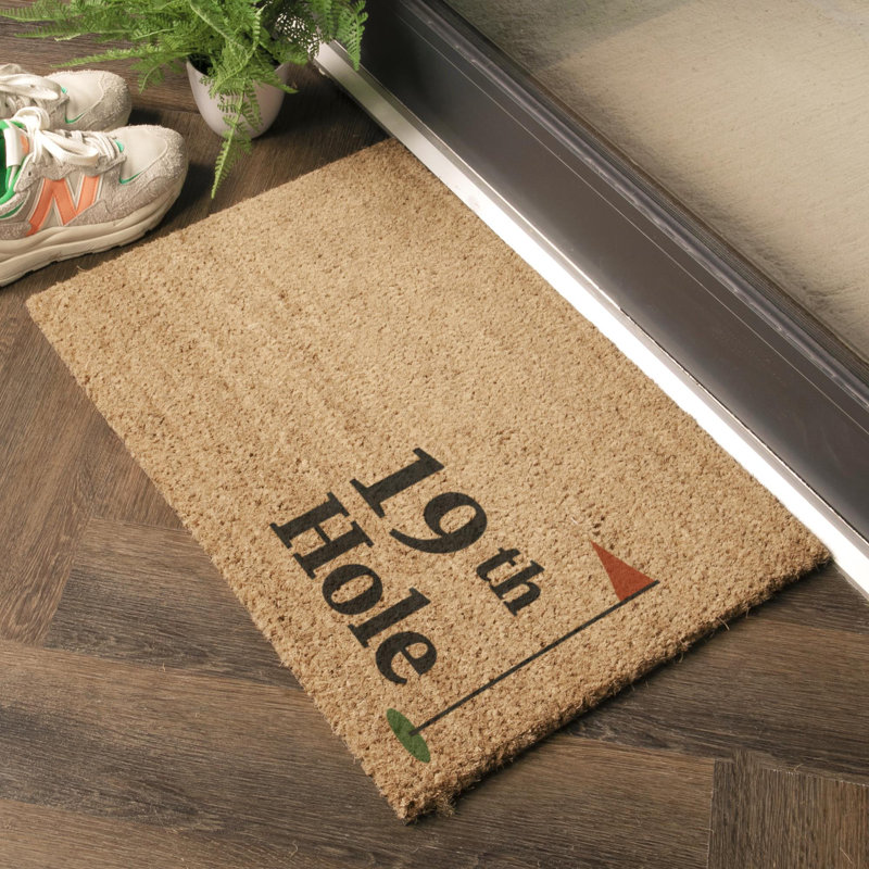 Bingaman Non-Slip Indoor Doormat, Rectangle 40 x 60 cm