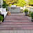 Machine Washable Indoor/Outdoor Xhevrie Pink Rug-111822114