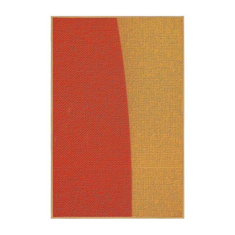 Tapis orange Walthall 42, Rectangle 2 pi x 4 pi
